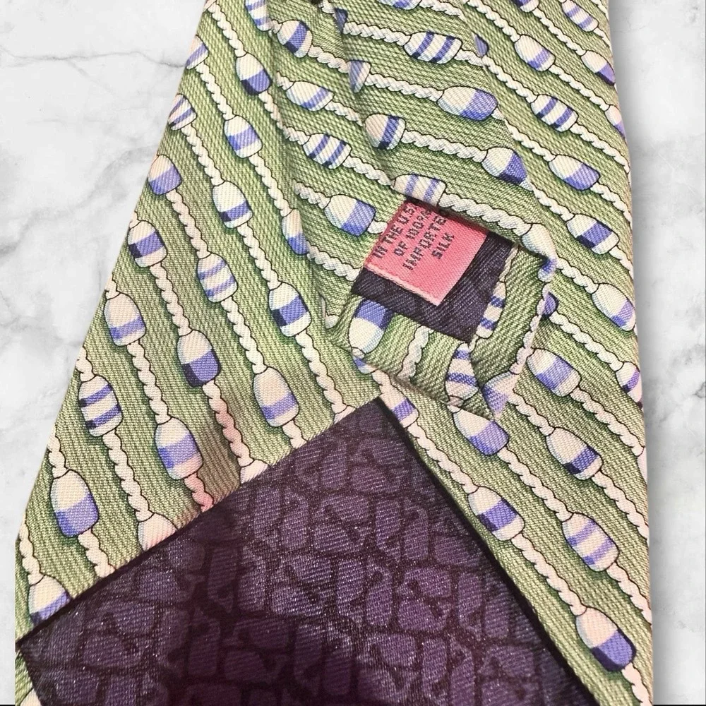 Vineyard Vines Rope‎ & Buoy Nautical Silk Neck Tie 59x3.5